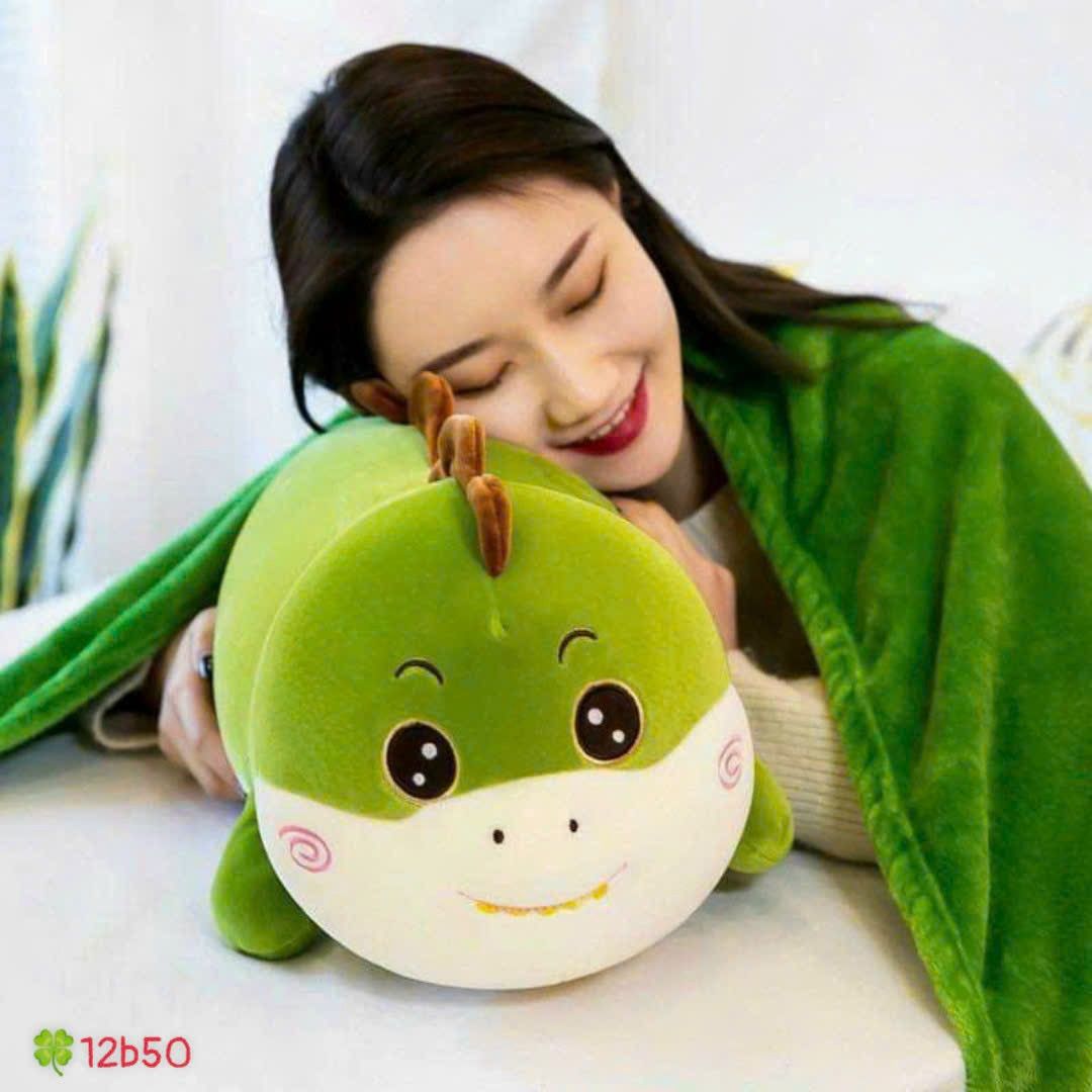 BỘ CHĂN GỐI KHỦNG LONG 